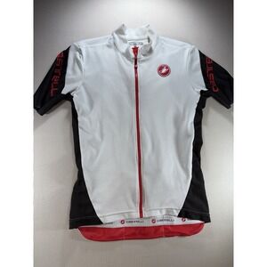 Castelli Estrada 3 Cycling Jersey Men's Full Zip Medium Performance